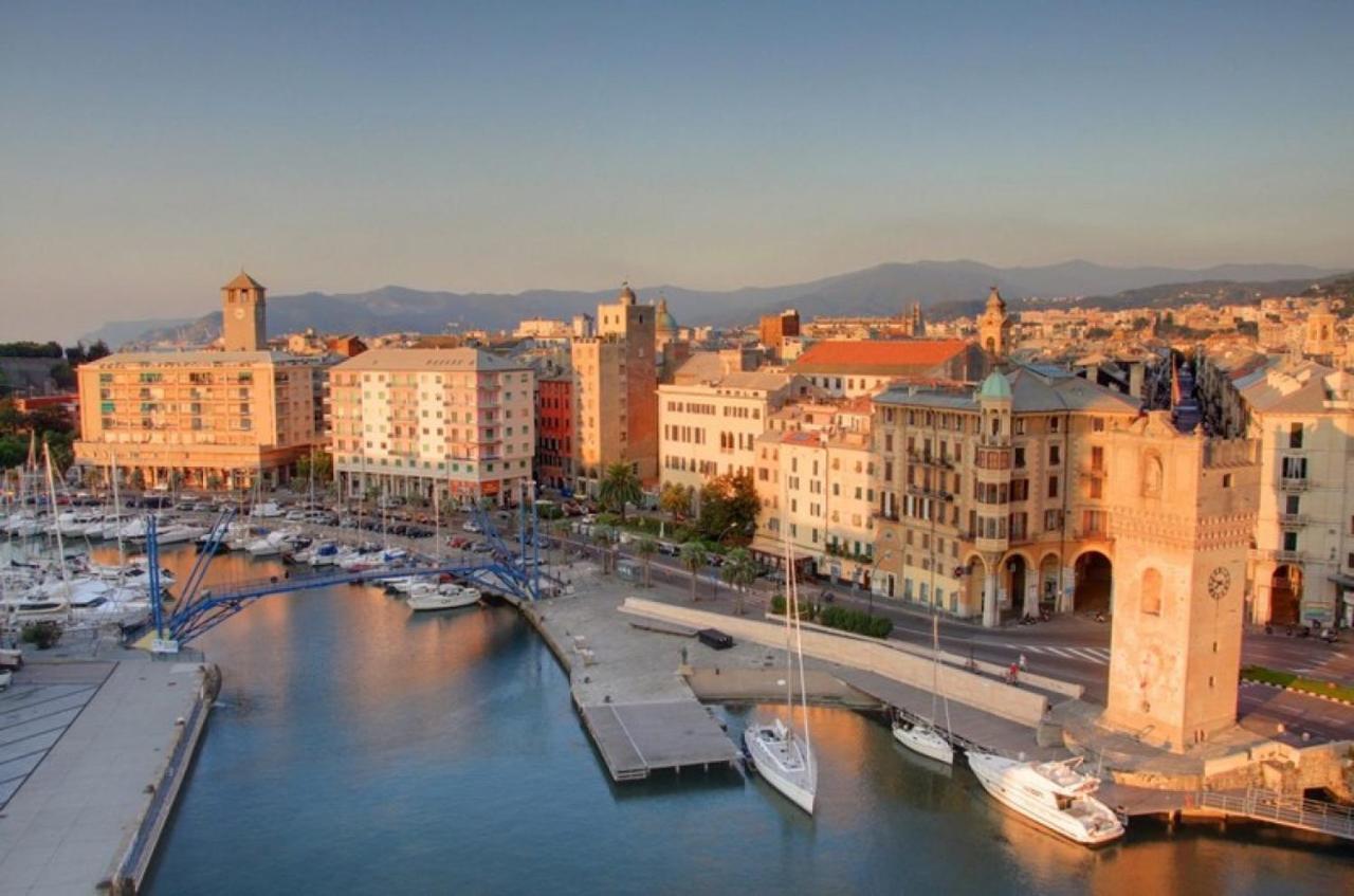 Ferienwohnung Casa "Il Gabbiano Blu" Savona Exterior foto
